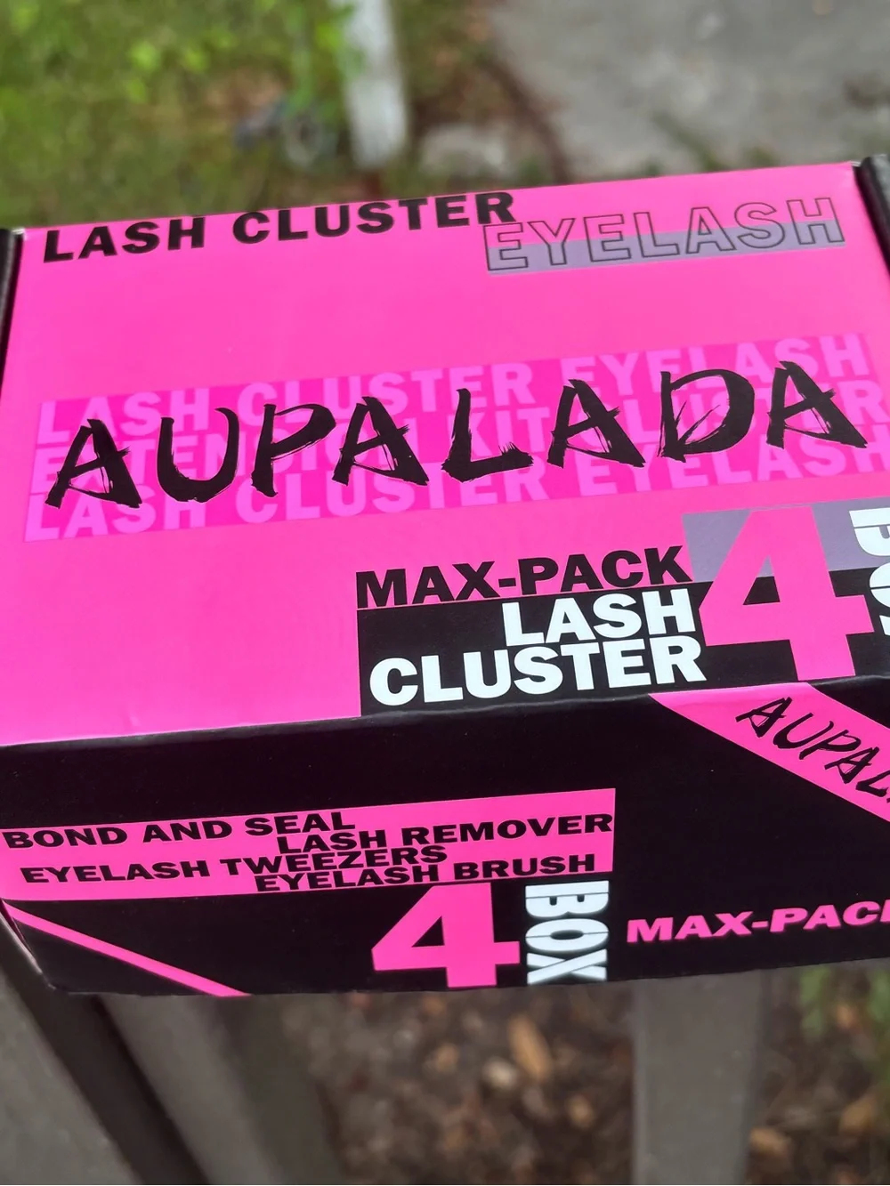 Max-Pack Lash Cluster Eyelash Set - Hot Pink
